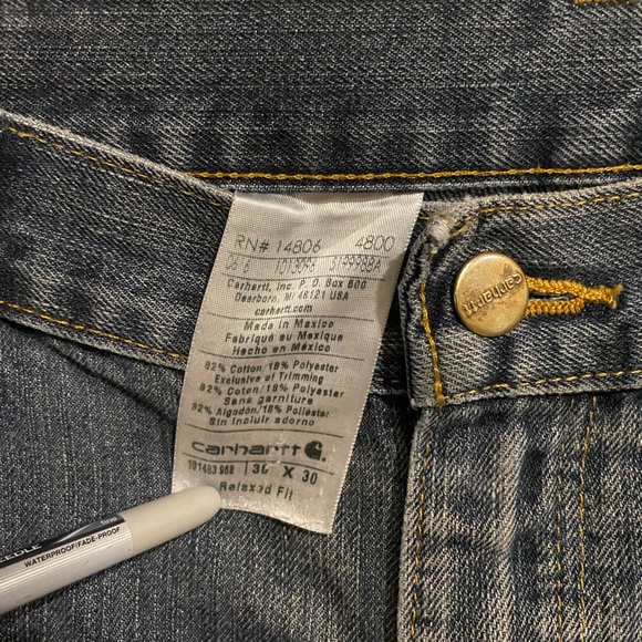 Carharrt denim - Picture 1 of 3